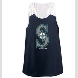 💙💚sz S Seattle Mariners Girls Tank Top